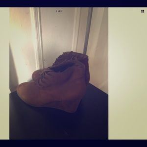 American Eagle Suede Bootie